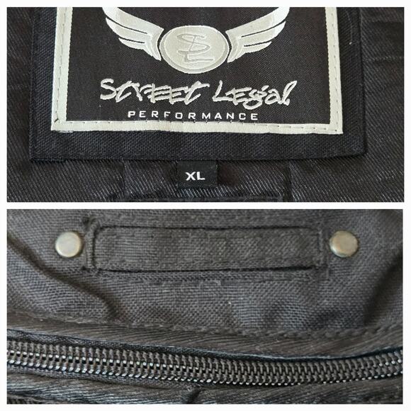 Street Legal Performance Motorcycle Jacket Women's Size XL - Picture 9 of 9